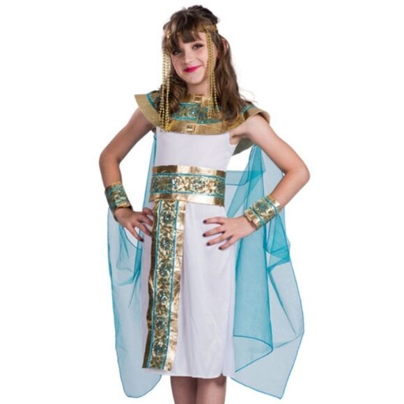 NEW! Eraspooky Egyption Costume Queen Of The Nile Cosplay Cleopatra - Picture 1 of 6